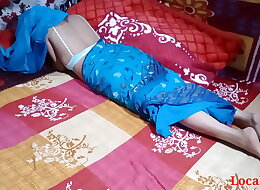 Blue Saree Bhabi Sex In Student (Official Video By Localsex31)