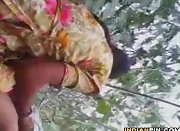 Indian Couple Being Naughty Outdoors