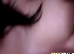 Hairy Indian Records Herself Naked At Home