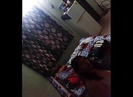 Brother shoots her desi sister while changing busty boobs