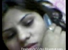 Sexy Desi Girl talking in the phone DesiScandalVideo.Blogspot.com