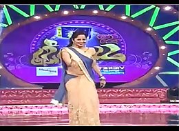 WAPWON.COM hot navel show by hot anchor anasuya