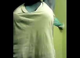 tamil girl dress change