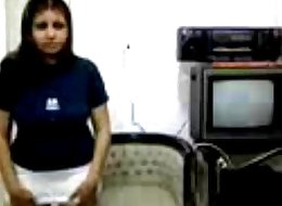 Cute Sexy Indian Girl Play With Boobs